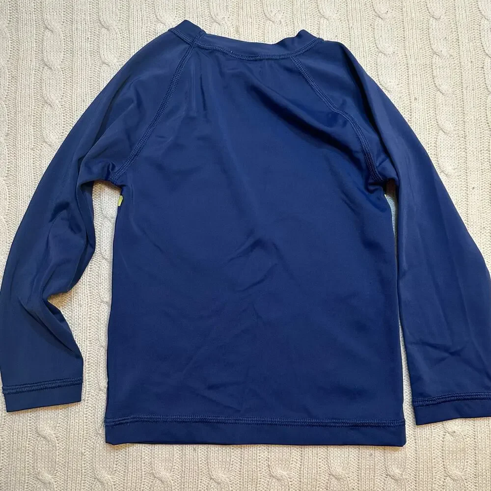 Hanna Andersson Long Sleeve Rash Guard Shirt sz 3T